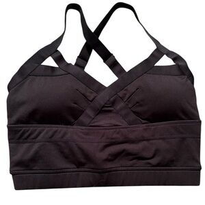 Black Strappy Women's Bralette